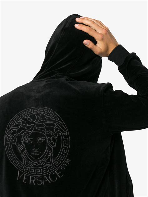 versace medusa hoodie mens|Versace Medusa shirt men's uk.